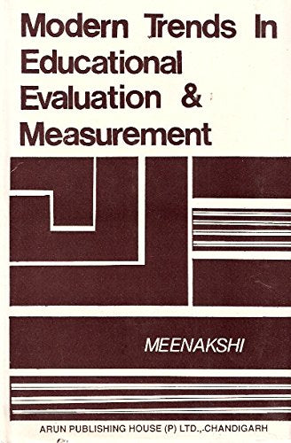 Modern Trends in Educational Evaluation and Measurement - Retail Maharaj