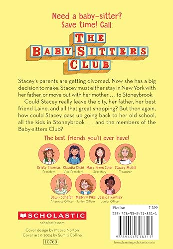 THE BABY-SITTERS CLUB #28: WELCOME BACK, STACEY! (NETFLIX EDITION) - Retail Maharaj