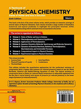 A Textbook of Physical Chemistry, States of Matter and Ions In Solution (SI Units) - Vol. 1 | 6th Edition - Retail Maharaj
