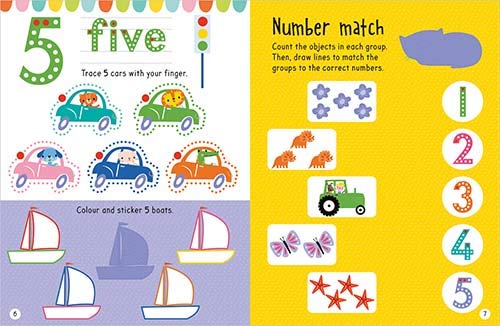 Big Stickers for Little Hands 123 - Retail Maharaj