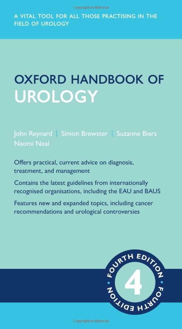 Oxford Handbook Of Urology 4E Oxhmed Flexi - Retail Maharaj