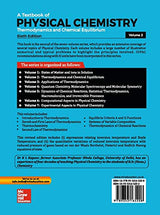 A Textbook of Physical Chemistry, Thermodynamics and Chemical Equilibrium (SI Units) - Vol. 2 | 6th Edition - Retail Maharaj