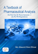 A Textbook of Pharmaceutical Analysis- For First Year B. Pharm Semester - I - Retail Maharaj