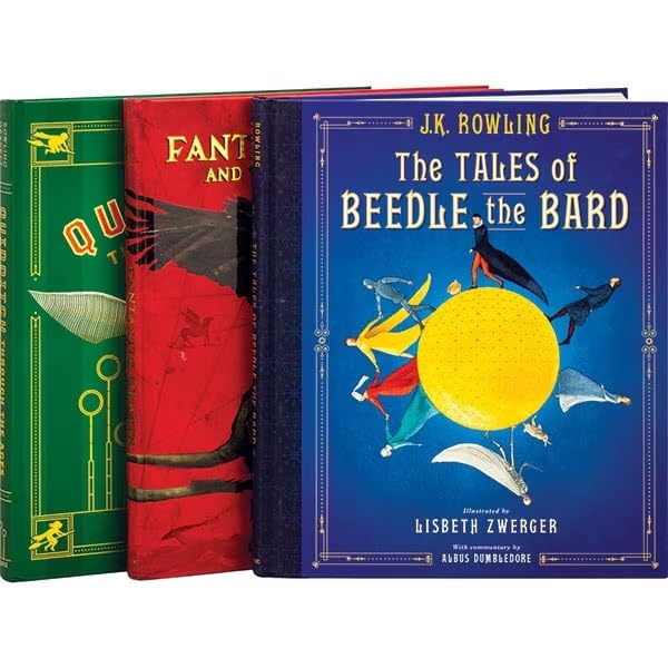 Hogwarts Illustrated Library Collection ((SET OF 3) - Retail Maharaj