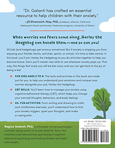 When Harley Has Anxiety: A Fun CBT Skills Activity Book to Help Manage Worries and Fears (For Kids 5-9) - Retail Maharaj