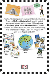 Travel Activity Pack: Fun-filled Backpack Bursting with Games and Activities - Retail Maharaj