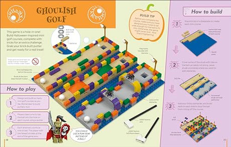 The LEGO Halloween Games Book: Ideas for 50 Games, Challenges, Puzzles, and Activities - Retail Maharaj