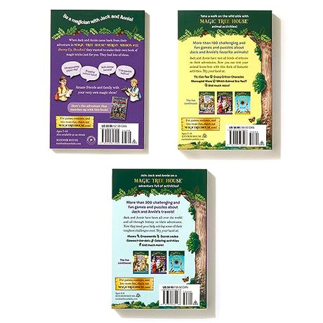 Magic Tree House Box of Puzzles, Games, and Activities (3 Book Set) - Retail Maharaj