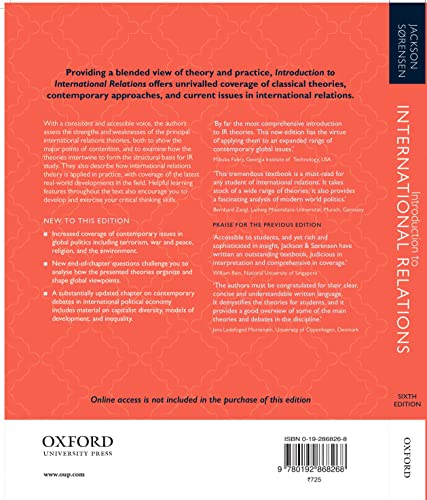 INTRODUCTION INTERNATIONAL RELATIONS 6E EPZI P - Retail Maharaj