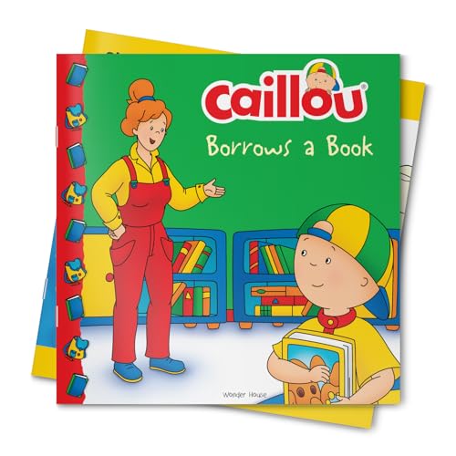 Caillou-Borrows a Book - Retail Maharaj