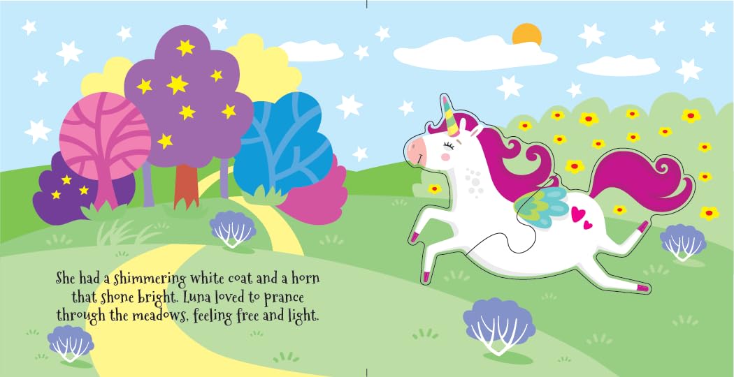 Booktopus Square Puzzle Board Book - Unicorn Friends Learning Puzzle with Easy Grip Pieces - Educational Toys for Kids 4+ Years - Motor Skil: Puzzle Book - Retail Maharaj