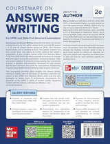UPSC Answer Writing, 2e for Mains Exam 2026 by Manuj Jindal (IAS) | GS Papers I–IV | Solved PYQs (2017-2018, 2021-2025) on Edge Platform & Mock Tests | Topper's Handwritten Notes & Techniques - Retail Maharaj