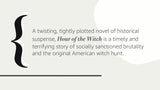 Hour of the Witch: A Novel - Retail Maharaj