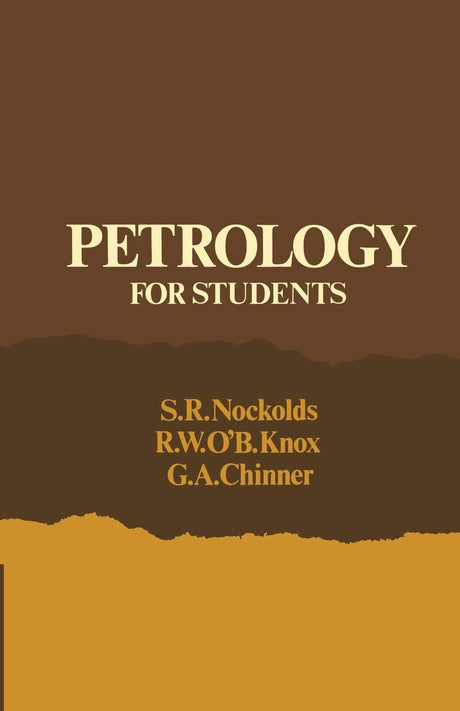 Petrology for Students - Retail Maharaj