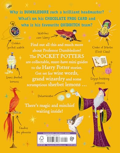 Professor Dumbledore (Pocket Potters – Little Guides to the HARRY POTTER Stories) - Retail Maharaj