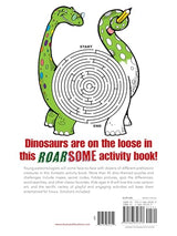 Awesome Dinosaur Activities for Kids: Mazes, Hidden Pictures, Word Searches, Secret Codes, Spot the Differences, and More!: Russian-English (Dover Kids Activity Books: Dinosaurs) - Retail Maharaj