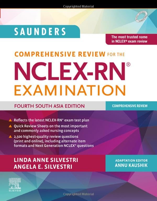 Saunders Comprehensive Review for the NCLEX-RN Examination, 4SAE - Retail Maharaj