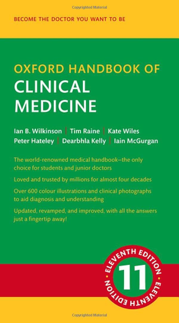 OXFORD HANDBOOK OF CLINICAL MEDICINE 11 XE - Retail Maharaj