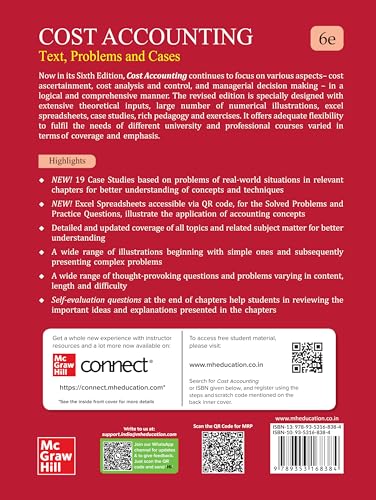 Cost Accounting : Text, Problems and Cases | 6th Edition - Retail Maharaj