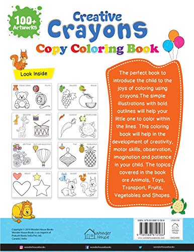 My Big Book of Creative Crayons : A Creative Crayon Copy Colouring Book - Retail Maharaj