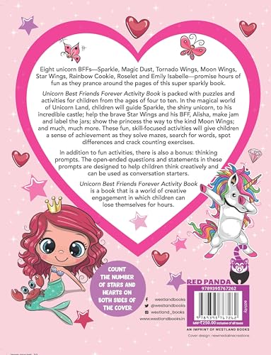 Unicorn Best Friends Forever Activity Book - Retail Maharaj