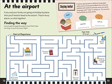 Travel Activity Pack: Fun-filled Backpack Bursting with Games and Activities - Retail Maharaj