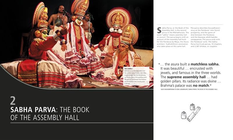 The Illustrated Mahabharata: The Definitive Guide to India’s Greatest Epic | Complete Retelling with the Bhagavad Gita, Hindu Mythology & Collector’s Gift Edition - Retail Maharaj