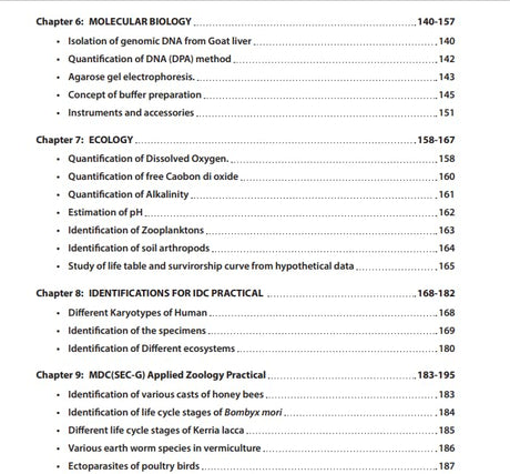 ZOOLOGY PRACTICAL MANUAL (3RD & 4TH SEMESTER) - Retail Maharaj