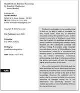 HANDBOOK ON MACHINE LEARNING - Retail Maharaj