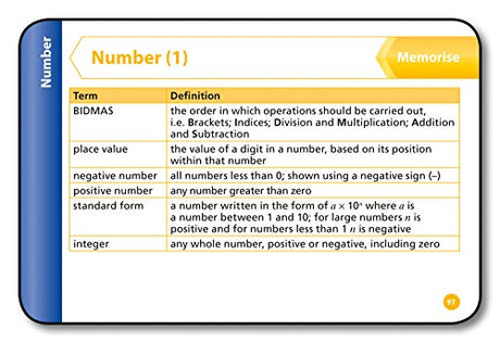 AQA GCSE 9-1 Maths Foundation Revision Cards: Ideal for the 2024 and 2025 exams (Collins GCSE Grade 9-1 Revision) - Retail Maharaj