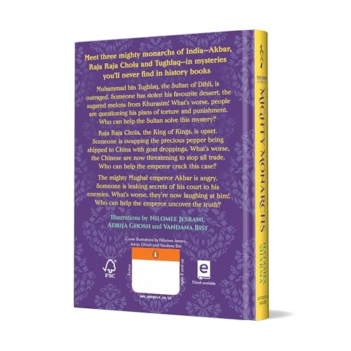 Mighty Monarchs (HistoryMystery Series): A Hilarious Fusion of History and Mystery Featuring Three Indian Kings | Special Hardback Edition | Ages 8+ - Retail Maharaj