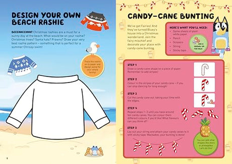 Bluey: Christmas Craft: A festive activity book for kids - Retail Maharaj