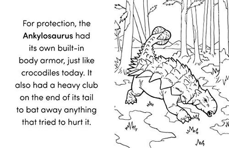 Dinosaur Book for Kids: Coloring Fun and Awesome Facts - Retail Maharaj