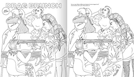 Color Me Queer: The LGBTQ+ Coloring and Activity Book - Retail Maharaj
