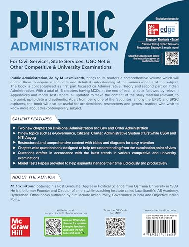 Public Administration, 2e by M Laxmikanth for UPSC CSE 2026 | Topic-wise Previous Year’s Questions from 2013-2024 - Retail Maharaj