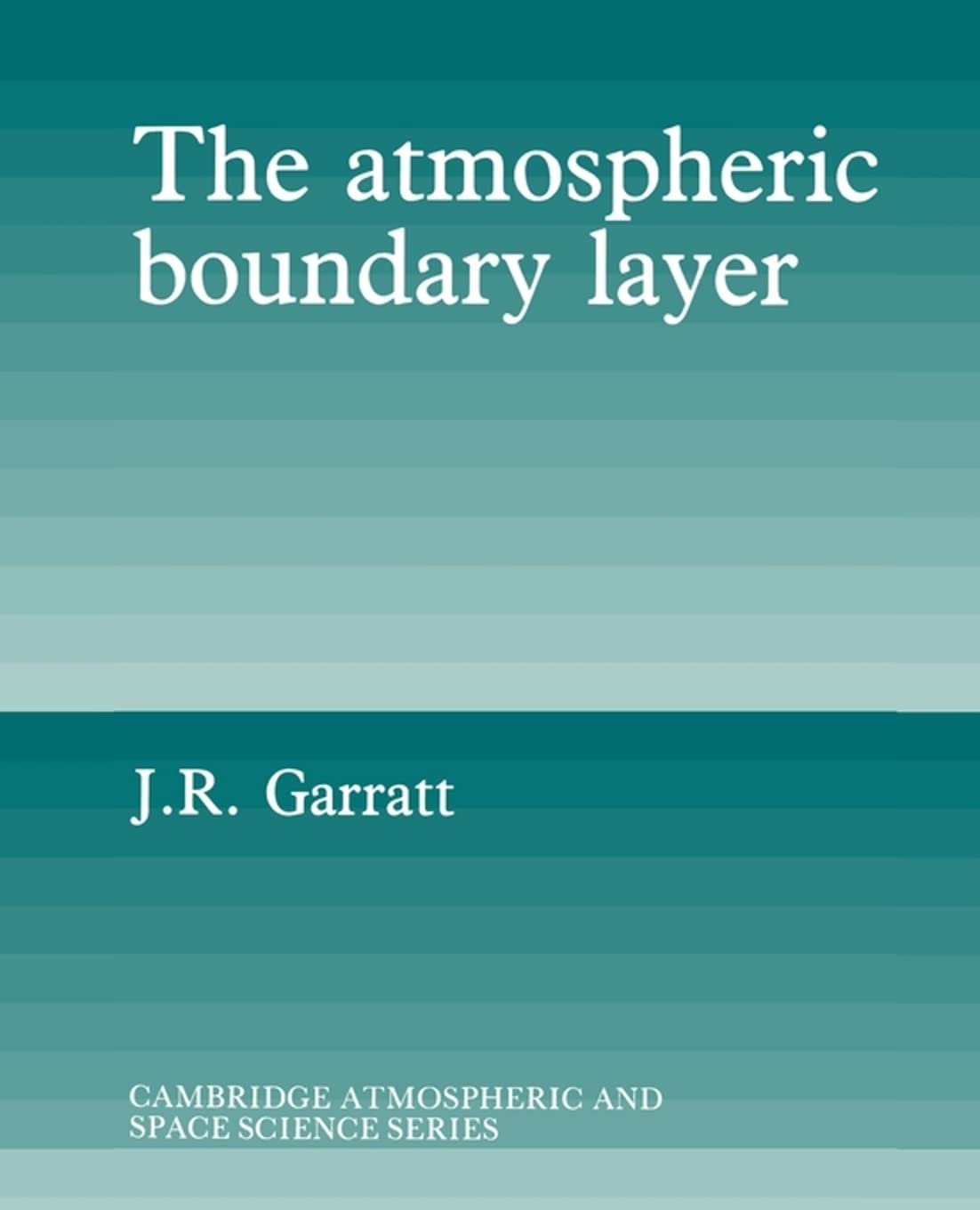 The Atmospheric Boundary Layer - Retail Maharaj