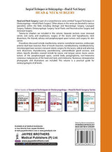 SURGICAL TECHNIQUES IN OTOLARYNGOLOGY-HEAD & NECK SURGERY:HEAD & NECK SURGERY - Retail Maharaj