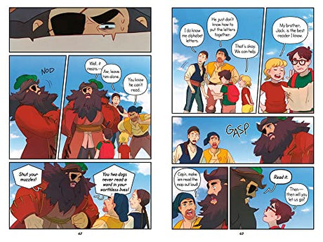Pirates Past Noon Graphic Novel: 4 (Magic Tree House (#4)) - Retail Maharaj