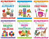 My Preschool Board Books (Gift Pack Of 6 Books): Boxset For Kids | Learning Gift Set | Early Learning Books For Babies, Toddlers & Preschool Kids | Includes Alphabet, Numbers, First Words & Much More | age 2+ | {Hardbound} | Young Learner Publications - Retail Maharaj
