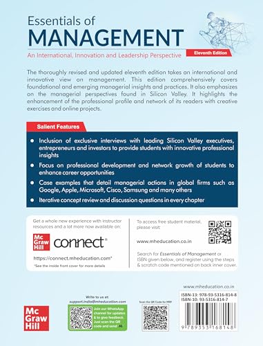 ESSENTIALS OF MANAGEMENT, 11TH EDITION - Retail Maharaj