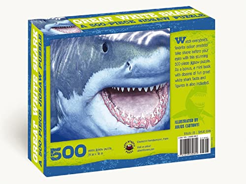 The Great White Shark 500-Piece Jigsaw Puzzle & Book - Retail Maharaj
