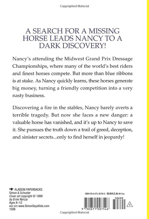 The Missing Horse Mystery (Volume 145) (Nancy Drew) - Retail Maharaj