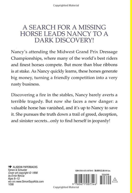 The Missing Horse Mystery (Volume 145) (Nancy Drew) - Retail Maharaj