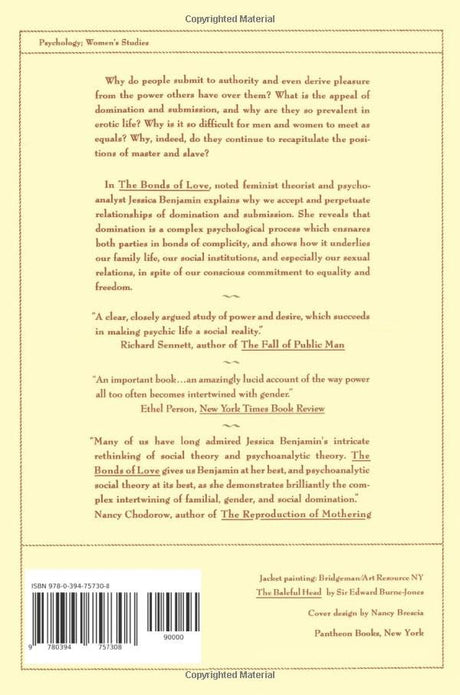 The Bonds of Love: Psychoanalysis, Feminism, and the Problem of Domincation - Retail Maharaj