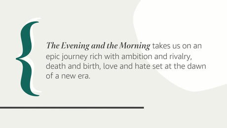 The Evening and the Morning: A Novel: 4 (Kingsbridge) - Retail Maharaj