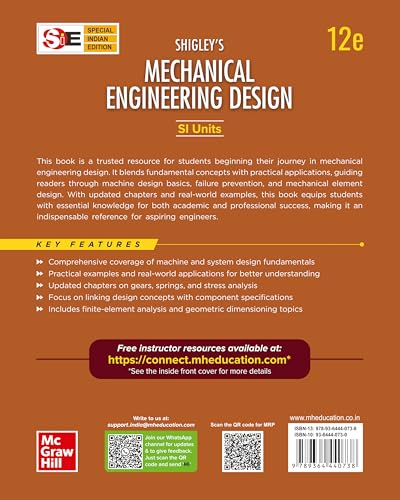 Shigley's Mechanical Engineering Design | SI Units | 12th Edition | J. Keith Nisbett & Richard G. Budynas - Retail Maharaj