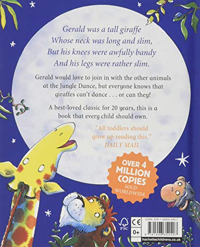 GIRAFFES CAN'T DANCE CASED BOARD BOOK - Retail Maharaj