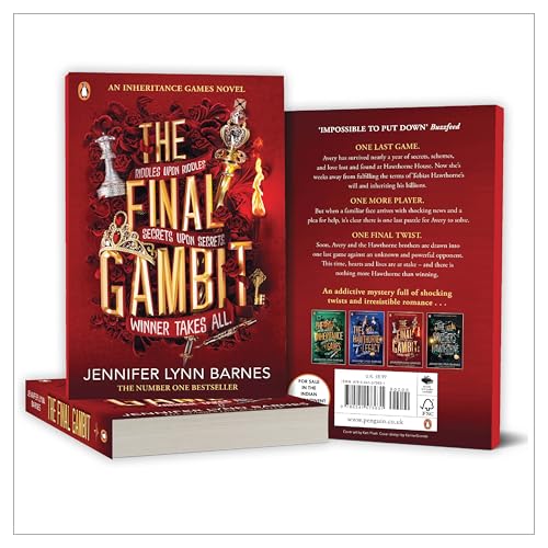 The Final Gambit: International YA Mystery Bestseller | Thrilling Finale of Secrets, Romance & Deadly Puzzles in the High-Stakes Inheritance Games Series - Retail Maharaj