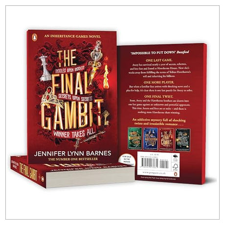 The Final Gambit: International YA Mystery Bestseller | Thrilling Finale of Secrets, Romance & Deadly Puzzles in the High-Stakes Inheritance Games Series - Retail Maharaj