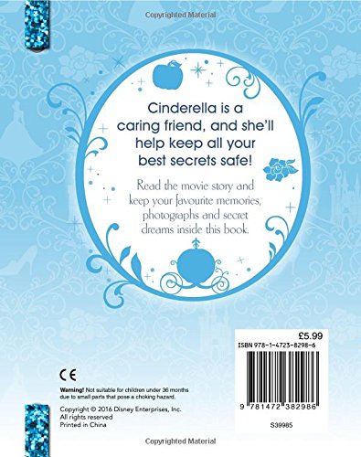 Disney Princess Cinderella's Book of Secrets - Retail Maharaj